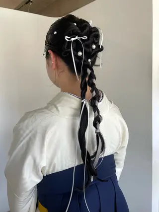 ヘアアレンジ ♥︎ cahoのヘアスタイル