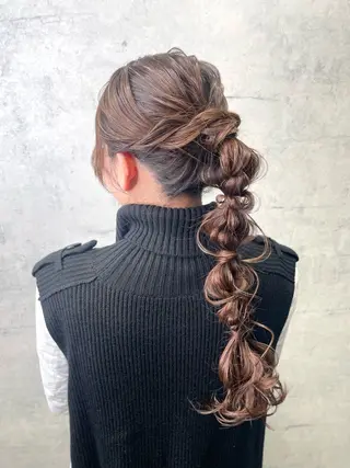 ヘアアレンジ 鈴木 さやのヘアスタイル