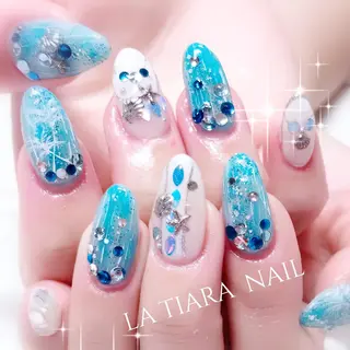 ネイル Blue bird  nailのネイルデザイン