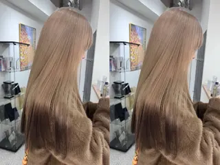 ロング 【渋谷ハイトーン/ ブリーチ】ミサキ🎀のヘアスタイル