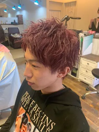 メンズ ハヤシカズキ/カラー ✂/メンズパーマのヘアスタイル