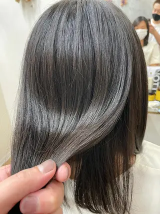 ミディアム カラー TOWA 野村　コウダイのヘアスタイル