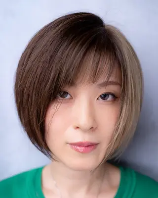 ミディアム カラー 松尾 泰伸のヘアスタイル