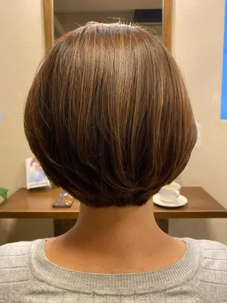 ショート カラー liL  hair サトウリョウタのヘアスタイル