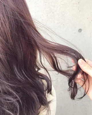 セミロング カラー ヘアアレンジ Satsuki ✂︎♡のヘアスタイル