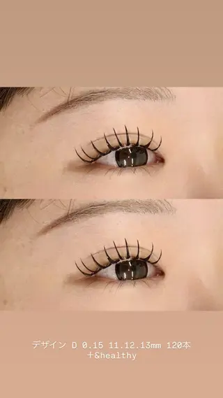 マツエク・マツパ Rayel 天王寺のマツエク・マツパデザイン