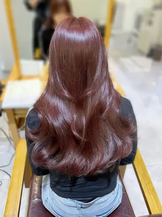 ロング カラー 韓国ヘア×髪質改善 /yoshikaのヘアスタイル