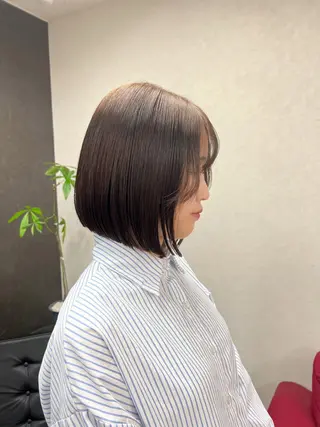 ショート ボブ／ストレート🎀 harukaのヘアスタイル