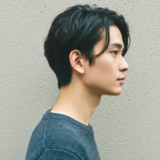 ショート カラー パーマ メンズ 🎸下北沢メンズ 人気◎🎸工藤達哉のヘアスタイル