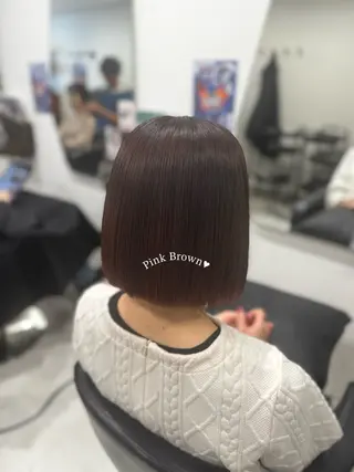 ショート カラー 🤍たむら みなみ 銀座🤍のヘアスタイル