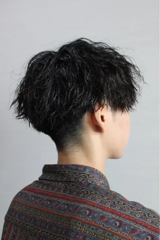 ショート パーマ メンズ メンズカット/パーマ ハヤシのヘアスタイル