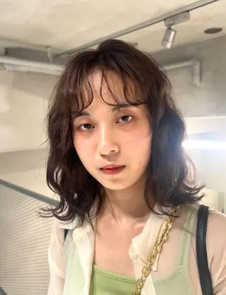 カラー くすみカラー/ブリ ーチ seina★のヘアスタイル
