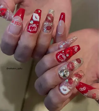 ネイル Spiky とうげ ふうかのネイルデザイン