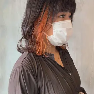 カラー なかの たくみのヘアスタイル