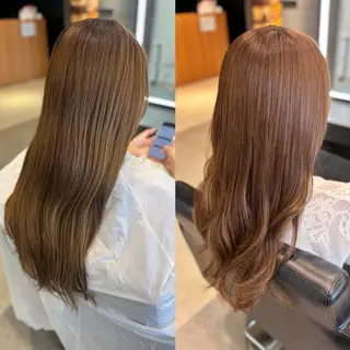 ロング カラー RABU /髪質改善 伏見/ヘアケアサロンのヘアスタイル