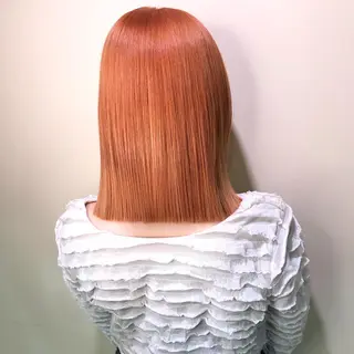 ミディアム カラー チャンモリパーマ/韓 国/Minami🦋のヘアスタイル