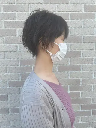 ショート パーマ ✂️ショートの匠✂️ 國井慎平のヘアスタイル