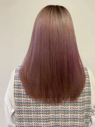 カラー 透明感カラー🫧 HARUKA🐰のヘアスタイル