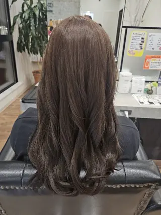 ロング カラー 関口 友菜のヘアスタイル