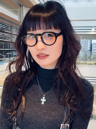 ロング 園田 渉 ◤SHIKIO◢のヘアスタイル