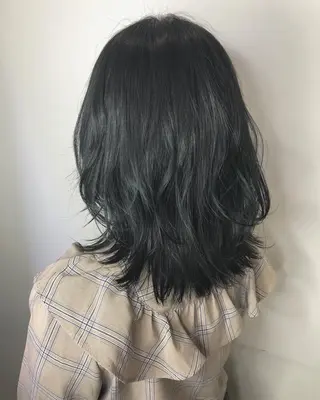 ミディアム カラー hina☺︎ 髪質改善/ストレートのヘアスタイル