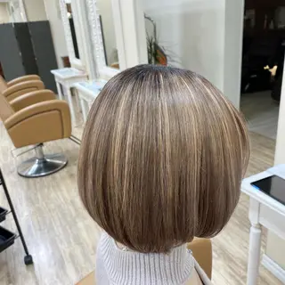 カラー SALOWIN栄 高須大貴のヘアスタイル