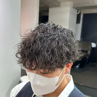 ショート メンズ特化/パーマ 職人/ひかるのヘアスタイル