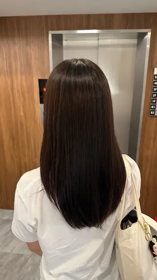 ロング 透明感カラー/ 新宿駅東口/ユズキのヘアスタイル