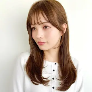 ロング 💧艶髪ストレート ✨ロング／府川直樹のヘアスタイル