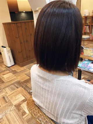 ミディアム パーマ Y Remikaのヘアスタイル