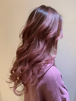 セミロング カラー ヘアアレンジ 店長/ 加藤 流菜のヘアスタイル