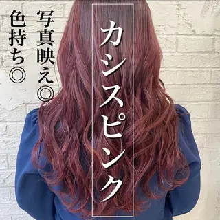 ロング カラー ヘアアレンジ 池袋/韓国レイヤー 💗🐇amiのヘアスタイル
