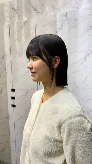 ショート マツザキ マナトのヘアスタイル