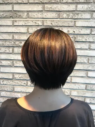 ショート 大石 さやかのヘアスタイル