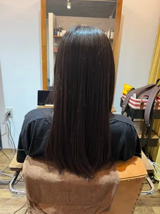 ロング パーマ 大人女子&髪改善専門 Nobuフリーランスのヘアスタイル