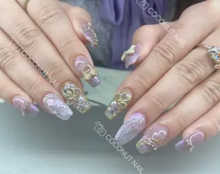 ネイル 神田 ココナッツのネイルデザイン