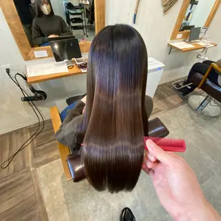 ロング [店長]加地 峻のヘアスタイル