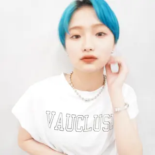 ショート カラー ハイトーン特化サロン 代表 中谷蓮のヘアスタイル