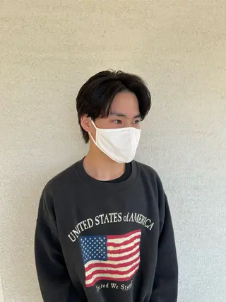 ショート メンズ 吉澤大和 カット/カラーのヘアスタイル