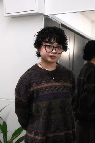 ショート wabi  hair salon所属・wabi/艶カラー タカハシ　トモヒロのヘアスタイル