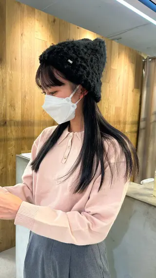 ロング カラー じゅわっと暖色カラー 🍊Moemiのヘアスタイル