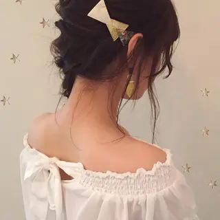 セミロング 市川 千夏のヘアスタイル