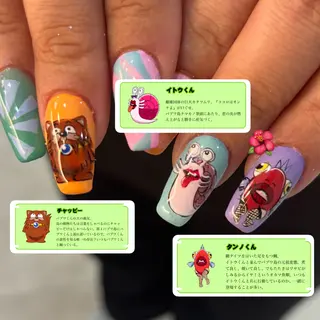 ネイル 栗田 ゆう子のネイルデザイン
