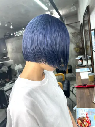 ショート カラー かずくん🦩名古屋 ハイトーン/レイヤーのヘアスタイル