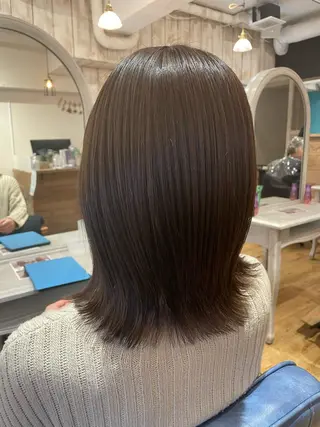 ミディアム カラー ao. 南浦和/髪質改善のヘアスタイル