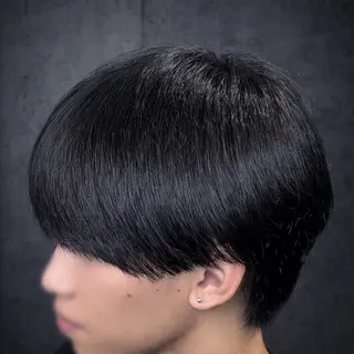 パーマ メンズ 縮毛矯正モデル募集中 🌺國吉 栞音のヘアスタイル