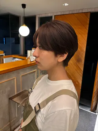 ショート 【カット】 根本翔太のヘアスタイル