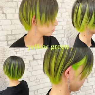 ショート カラー 透明感カラー 松田晃代のヘアスタイル