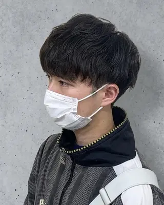 ショート パーマ メンズ キマるメンズパーマ クメユウキのヘアスタイル