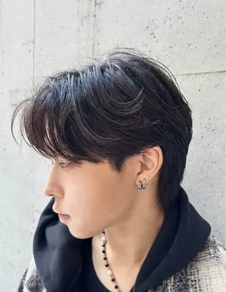 メンズ シャドウパーマ/立川 メンズ/コタロウのヘアスタイル